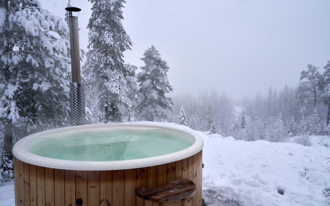 Jacuzzi met Houtkachel